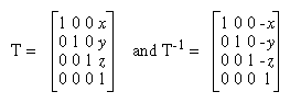 Translation Matrices